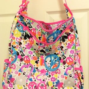 Justice Cross Body  Gymn Bag/Shoulder Tote Purse